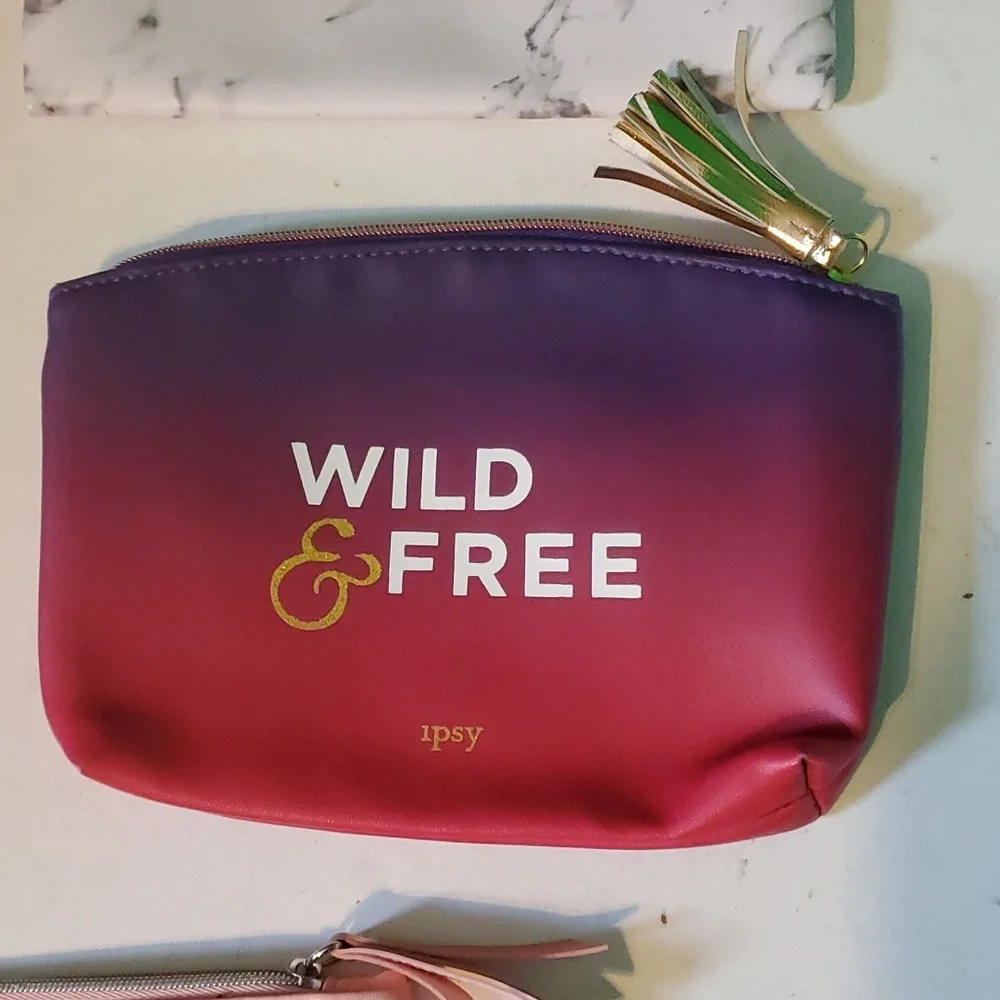Ipsy set 5 cosmetic bags